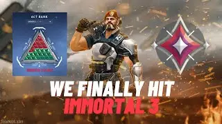 I finally hit Immortal 3!
