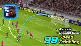 O. Dembele - Fastest Player in Efootball? National 96 RWF Card 🚀🥶