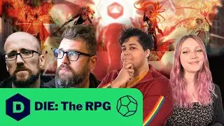 Готический Джуманиджи!? DIE: РПГ-игра с Кироном Гилленом и Грантом Ховиттом
