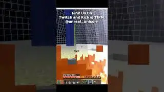 SkyFactory 1(Ep7) BLIND - Live Tonight 11:00 PM | Twitch & Kick | @unreal_unicorn #minecraft #gaming