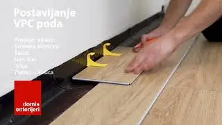 Postavljanje SPC poda | Domis enterijeri