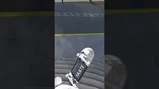 Had fun trying Virtual Skate for the first time.  #virtualreality #vr #skating #games #skateboarding