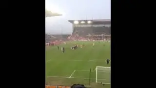 Wrexham fans at Stoke