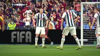 FIFA 16 West Brom vs Barcelona