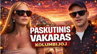 KIEK KAINAVO 11 DIENŲ KOLUMBIJOJE, Dienos favelos + vakaro fiesta #7