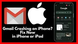 Gmail App Not Opening / Crashing on iPhone &mdash; FIX in 2 Minutes