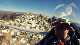 Glider Flying Utah's Wasatch Mountains