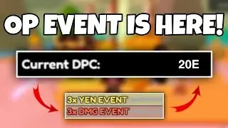 THE OP EVENT IS HERE! *I got 20E DPC?!?* (Anime Fighters Simulator)