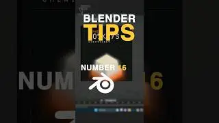 Blender Tips 16 Cheat Sheet ✔️ #blender #blendertutorial #quicktips