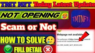 🚨TMT NFT not opening 🚨| How to solve this issu🤔 | all problem solved