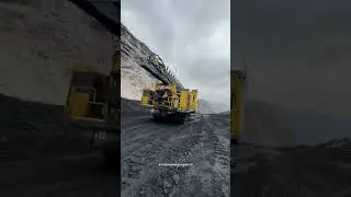 Drill machine:used at Opencast coal mine #miningmachinery #coalindia #heavyequipment #miningindustry