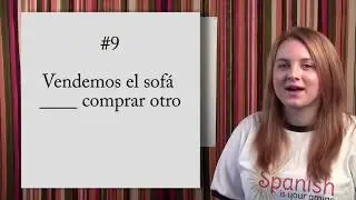 Por vs. Para Quiz