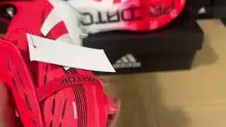 Adidas Predator Elite Foldover Tongue 2025 Pure Victory FG Firm Ground Soccer Cleats - Lucid Red/Whi