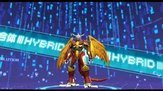 Digimon New Century Evolution BurningGreymon ( ヴリトラモン Vritramon )