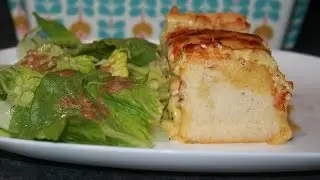 Croque cake jambon courgettes