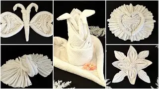 5 ideas Of Towel Folding Origami
