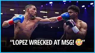 Shakur Stevenson DESTROYS Teofimo Lopez  Madison Square Garden Masterclass 🥊। USA NEWS TODAY