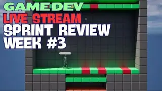 Team Sprint Review and Planning Week #3 - Live Stream - Maya Unreal Engine