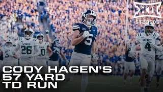 Cody Hagen with the 57 Yard Reverse Run TD vs. Portland State | 2025 Big 12 Big Plays