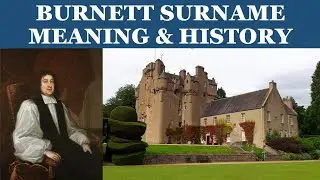 Burnett Surname History