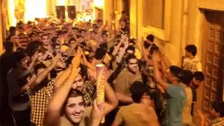 زفة أهالي المحرق بذكرى مولد الإمام الحجة عج