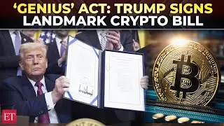 &lsquo;Genius act named after me&rsquo;: Trump signs first US stablecoin law, says &lsquo;he backed crypto for votes'