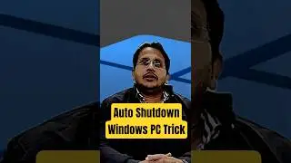 How to Schedule Auto Shutdown in Windows | Simple CMD Trick 🔥#WindowsTips #AutoShutdown #CMDTricks