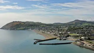 Bray, County Wicklow, Ireland Cinematic 4K Drone Video. Mavic 2 Pro