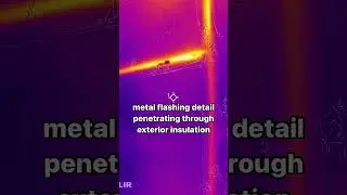 Metal flashing details are probably the #1 overlooked thermal bridges in America #buildingscience