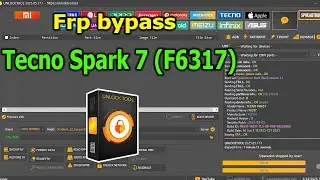 FRP Bypass Tecno Spark 7 PR651 F6317 with UnlockTool