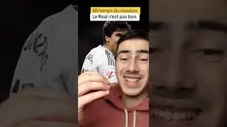 mon avis sur la Mi-temps du classico