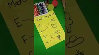 Fun and learn match the following#easy#simple#shorts#cute#happy#music#trending#viral#love#like