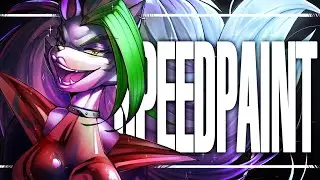 ⋆☆ FNAF SPEEDPAINT || Roxanne Wolf - [commission] ☆⋆