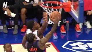 VJ Edgecombe BLOCKS Jalen Green Alley-Oop Dunk 🤯