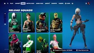 FORTNITE ITEM SHOP, HUSH. SKULL TROOPER, RAPTOR BACK, SNOOP DOGG, CYBERTRUCK IN CHAPTER 2 REMIX