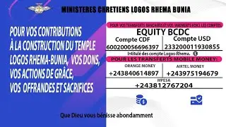 3 jours de pri&egrave;re de fin du mois pour le finance de l'&eacute;glise et du peuple de Dieu j 3