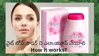 whitetone facepowder live