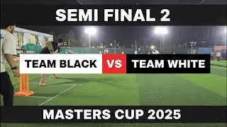 Semi Final 2 | Team Black 🆚 Team White | TCX Cricket Battle | Turfcricketxperience