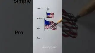 🇺🇸Как нарисовать флаг США | Reimage Art |