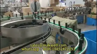 Automatic shoe polish liquid filling capping labeling machine line