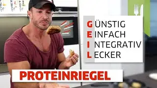 Die geilsten Protein Riegel der Welt | Nur 3 Zutaten