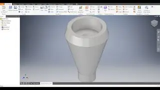 Autodesk Inventor 2019 &mdash; Дымовая труба &mdash; Проект поезда &mdash; Учебное пособие для начинающих