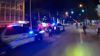 NewYears Rideout ( COPS CALLED )