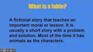 what is a fable