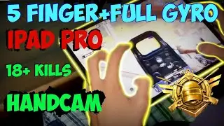 5 finger claw  handcam ipad pro 2019 // best sensitivity and controls | BGMI