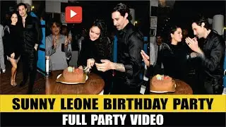 Sunny Leone Birthday Celebration 2022 With Family & Friends | Sunny Leone Birthday Party |Full Video