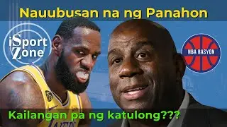 Nauubos na ang panahon ni Lebron James ayon kay Magic Johnson.