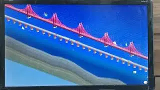 Sim City 3000 - The longest Bridge in Sim City 3000