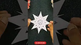 Easy Star 3D paper craft #diya #diy #shortsvideo #craft #paper 