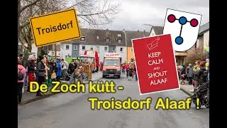 Troisdorfs jecke Karnevalsz&uuml;ge 2024 - Innenstadt / Mitte